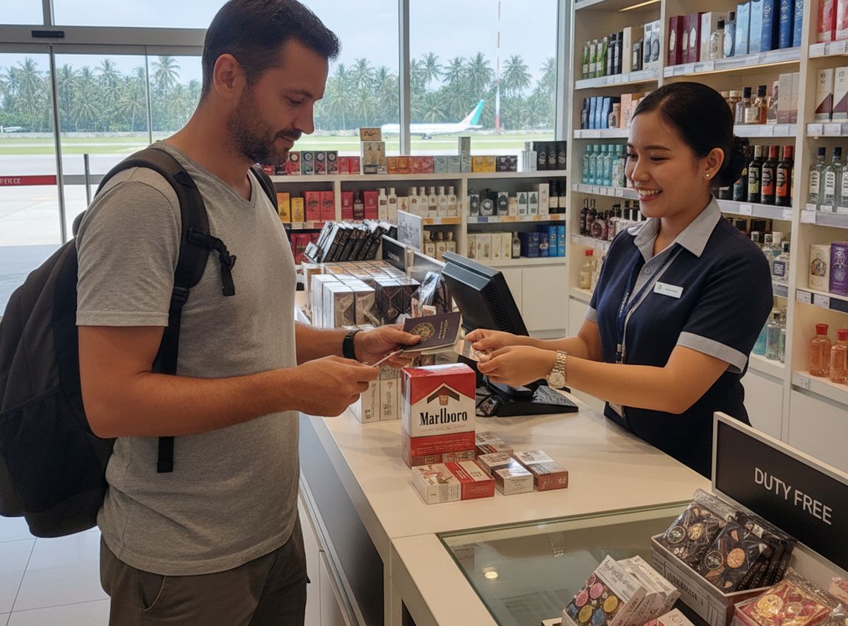Prix cigarettes duty free Langkawi