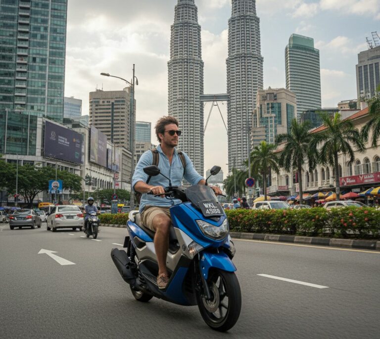 Location de scooter à Kuala Lumpur : le guide pour rouler en deux roues dans la capitale malaisienne