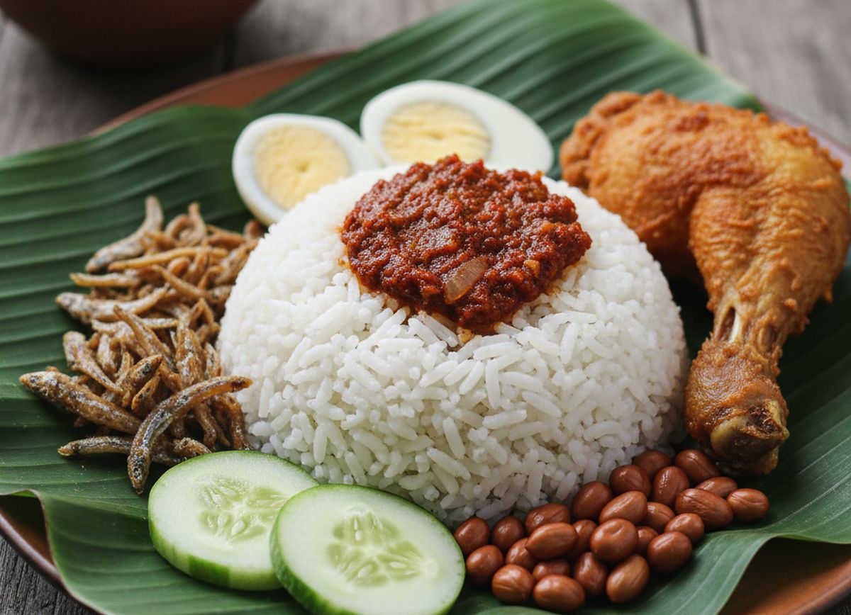 Recette authentique du Nasi Lemak malaisien : préparation étape par étape